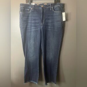 Seven7 Dark Blue Fashion Ankle Jeans 16
